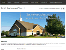 Tablet Screenshot of faithgtown.com